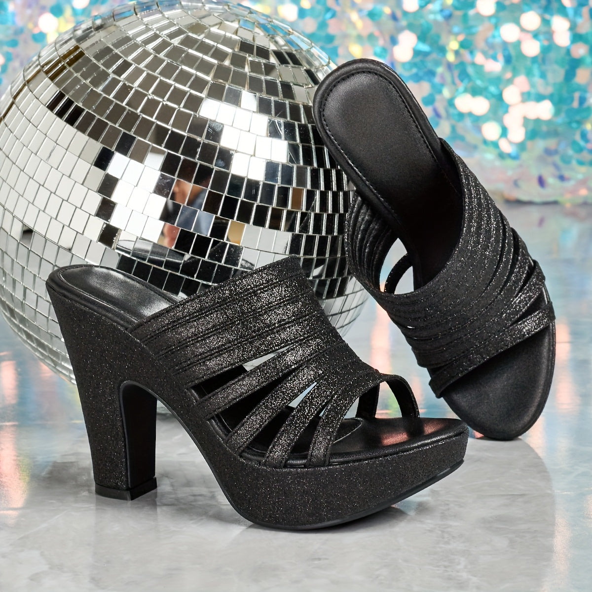 Elegant High-Heeled Sandals for Women, Comfortable And Open-Toed, Perfect for Parties, Proms, Outdoor Wear, Travel, And Any Occasion., Women Shoes