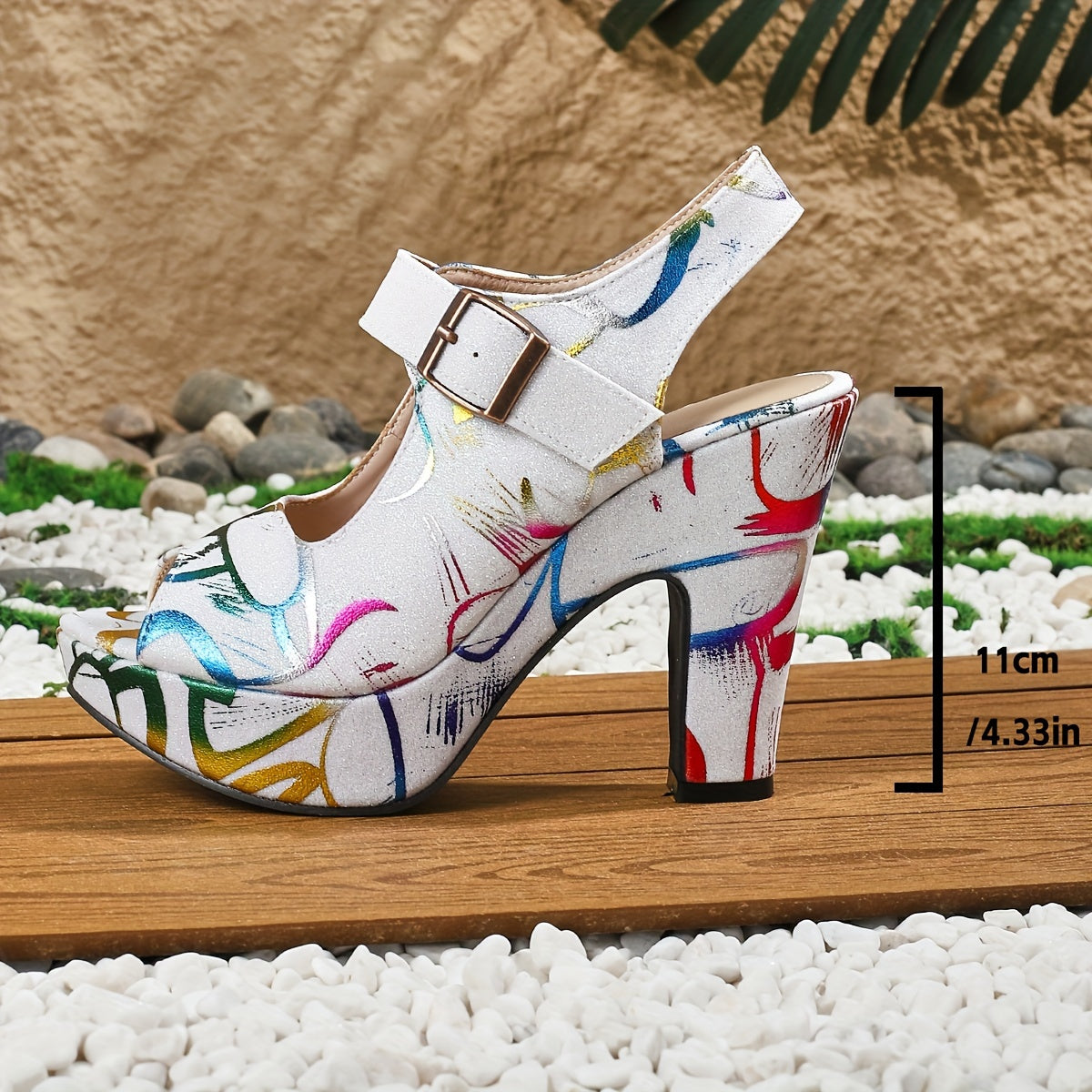 Summer New Fashion Versatile European and American High Heel Women's Sandals, Women Shoes