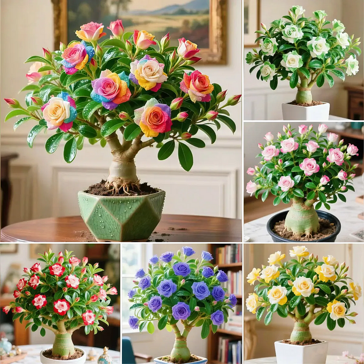 🇺🇸 Celebrate America's 250th – Red. White & Blue Desert Rose (Adenium) Seedlings