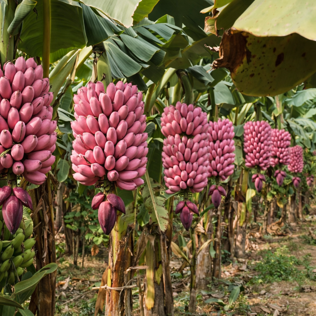 Premium Pink Banana Seeds – Sweet. Nutrient-Rich & Fast-Growing Tropical Variety