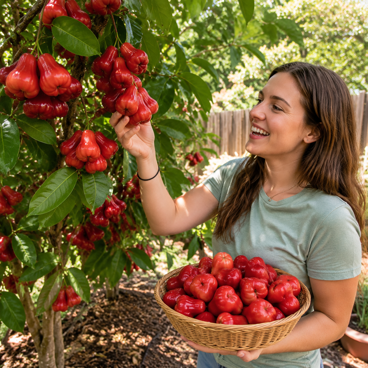 Live Wax Apple Tree Starter – Sweet. Crisp Tropical Fruit