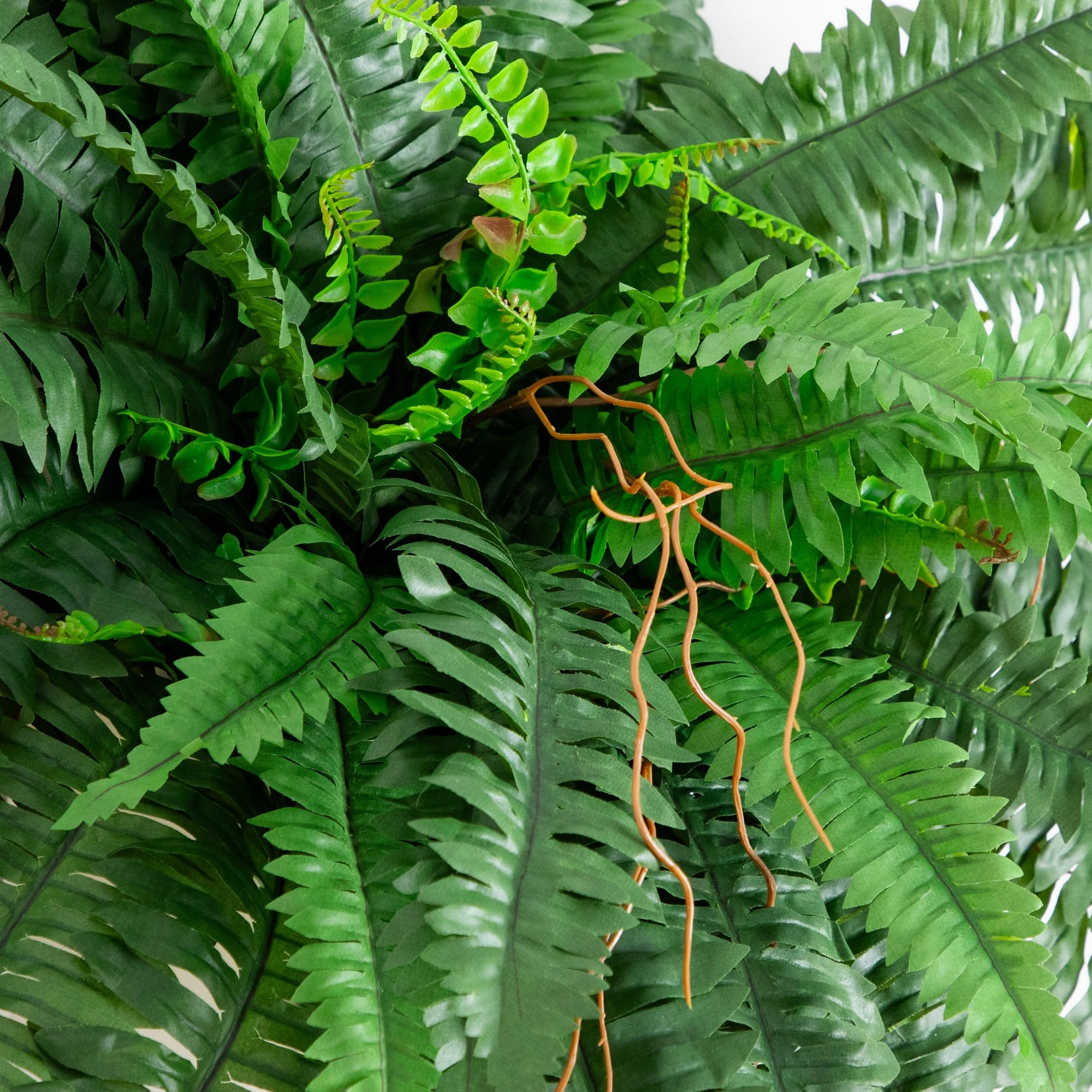 🌱 UV Resistant Ferns Artificial Plants Large for Planters. Office & Home Decor. Outdoor & Indoor