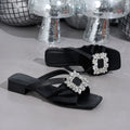 Elegant Women'S Rhinestone Zebra Print Sandals, Women Shoes