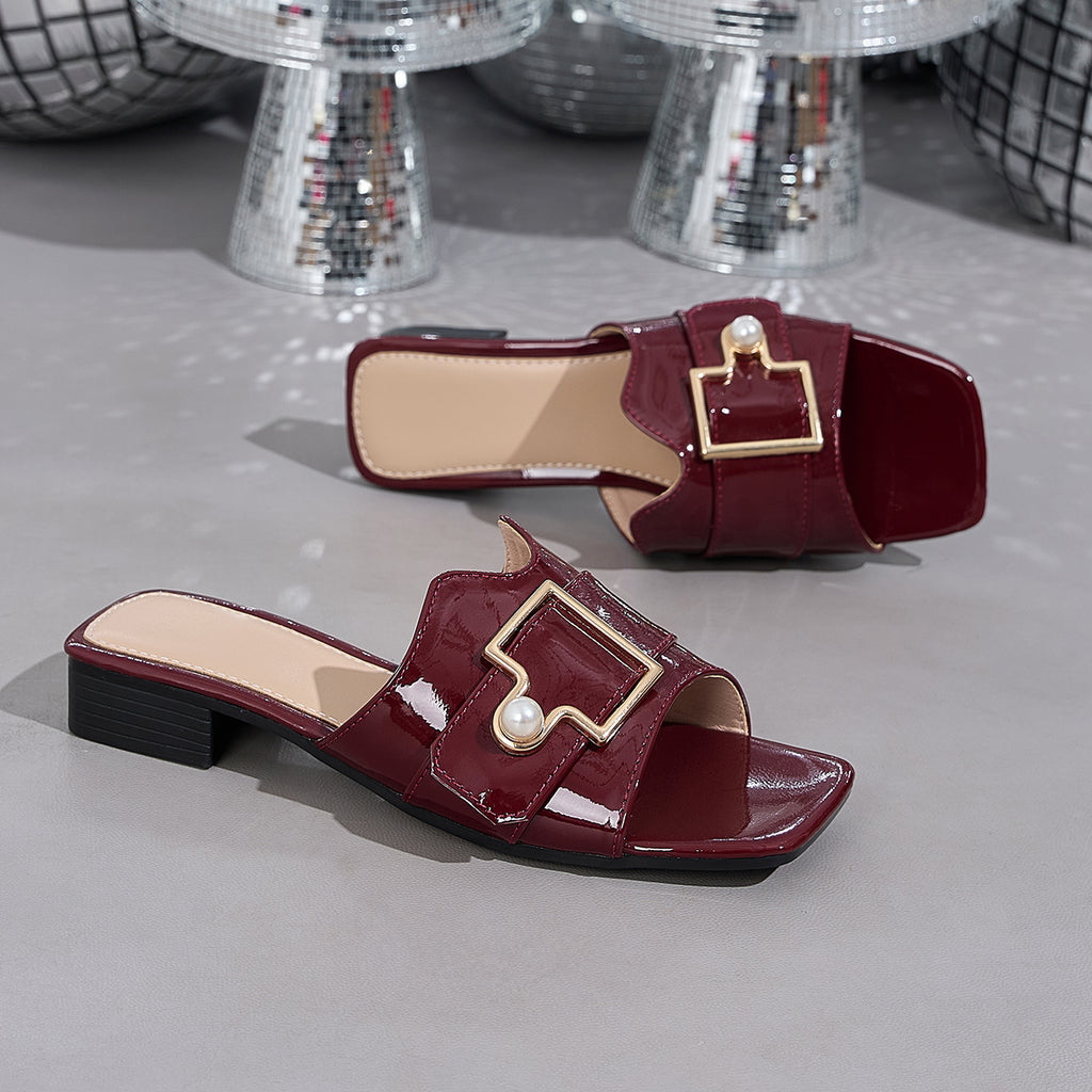 Elegant Women's Fashion Versatile Sandals, Women Shoes