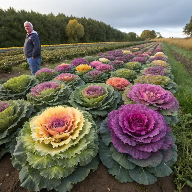 🥬Colorful Giant Kale Seeds