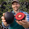 🥝Black Diamond Ruby Kiwi Seeds – Sweet. Nutrient-Rich & Easy to Grow at Home