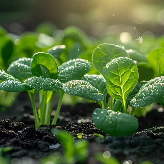 🥬Four Seasons Red Stem Spinach - The Eggs of Vegetables