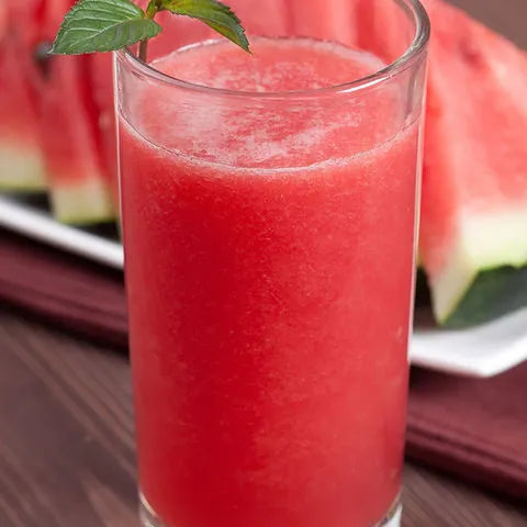 Watermelon. Red in Gold Hybrid. Golden Watermelons