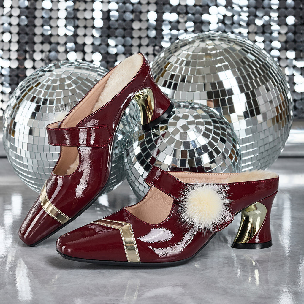 Elegant Women'S High-Heeled Sandals with a Stylish Chunky Heel And Furry Design, Suitable for Weddings, Parties, Proms, And Any Outdoor Travel Occasions., Women Shoes