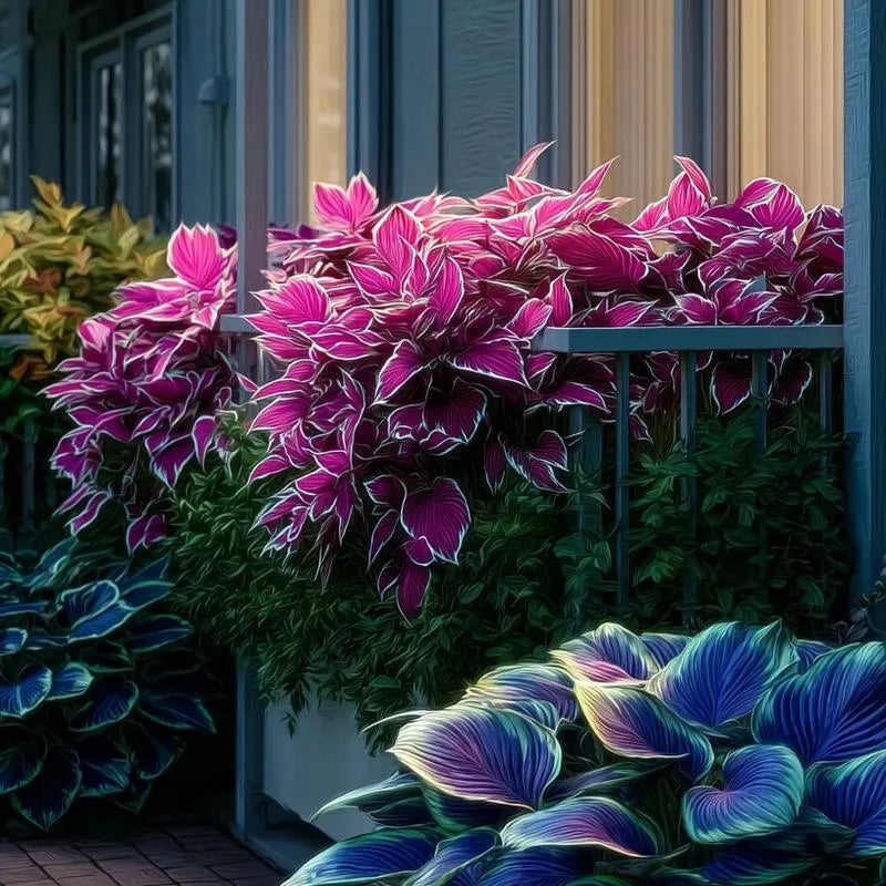 🌿 Rainbow Rare Hosta Flower Seeds🎁2025 Special Offer