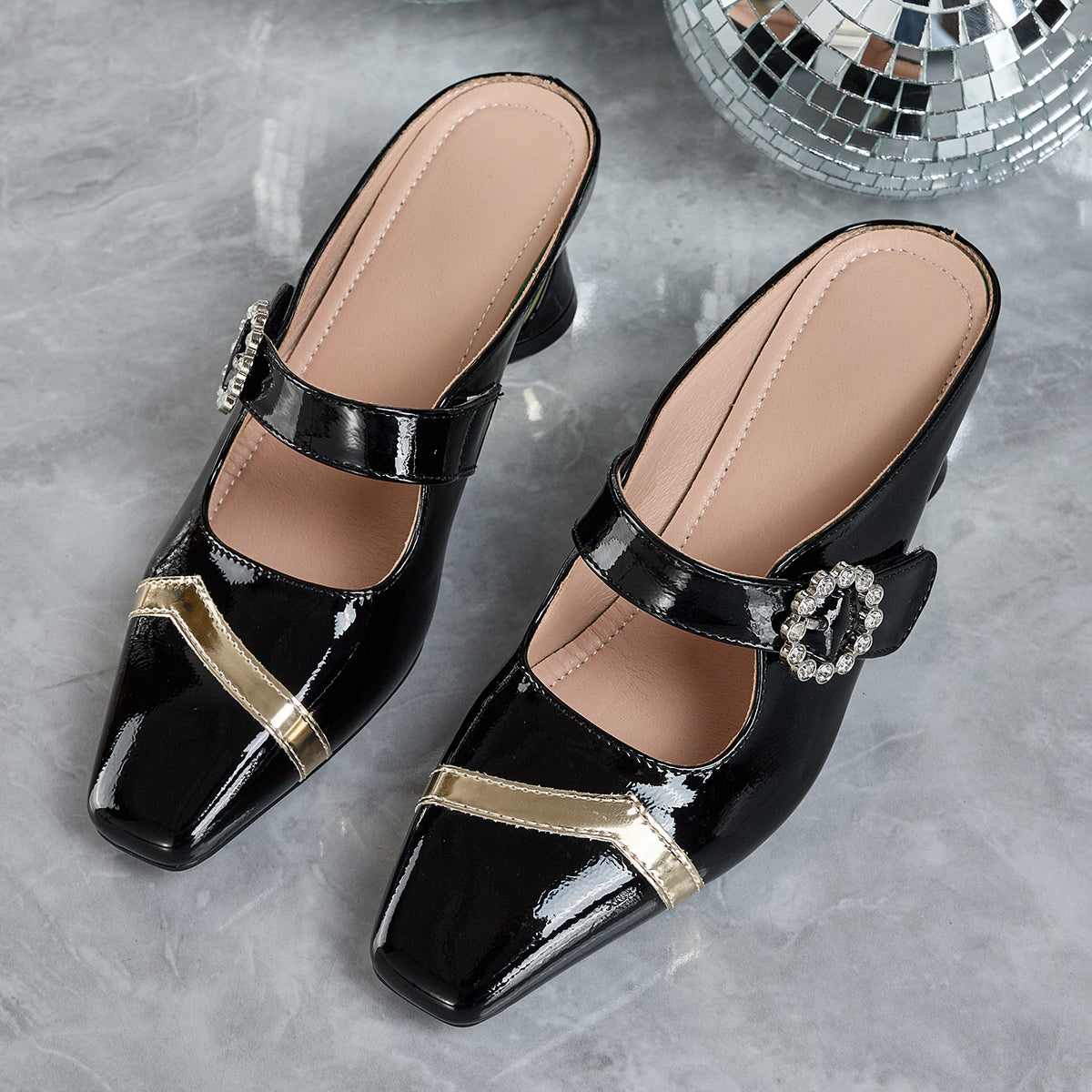 Elegant Women'S High-Heeled Sandals with Chunky Square Toes, Perfect for Weddings, Dances, Parties, And Casual Outings., Women Shoes