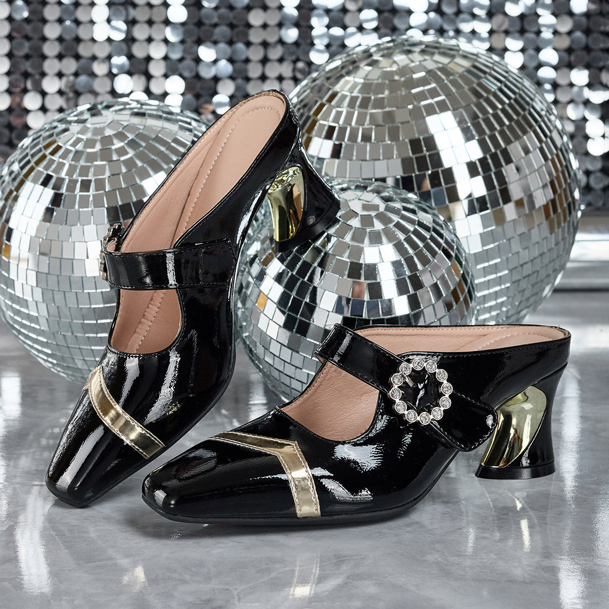 Elegant Women'S High-Heeled Sandals with Chunky Square Toes, Perfect for Weddings, Dances, Parties, And Casual Outings., Women Shoes