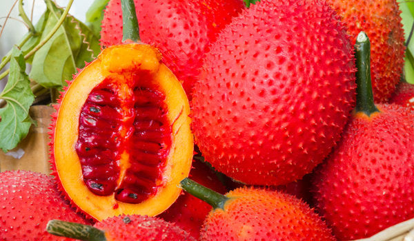 Gac fruit seeds. Gac Melon Vine Momordica Cochinchinensis seeds