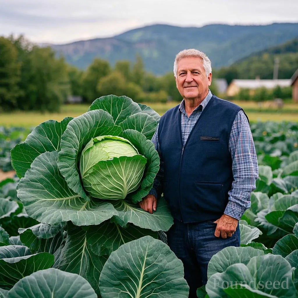 🥬Giant Cabbage Seeds. First Prize in the Giant Cabbage Contest at the U.S. State Fair!🥇