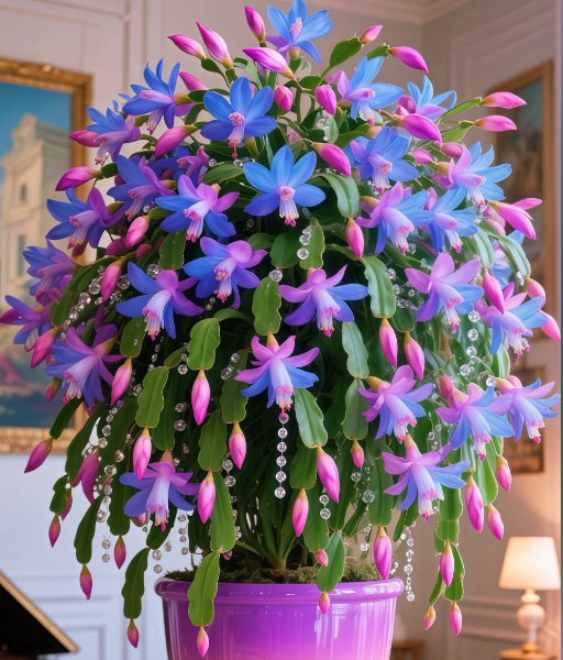 🌸 Mix Colors Schlumbergera Seeds – Easy-Care Blooms in Every Shade. Even in Winter ❄️🌈