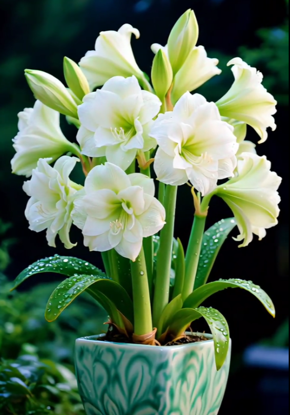 🌺Double-Petaled Perfume Amaryllis Bulbs