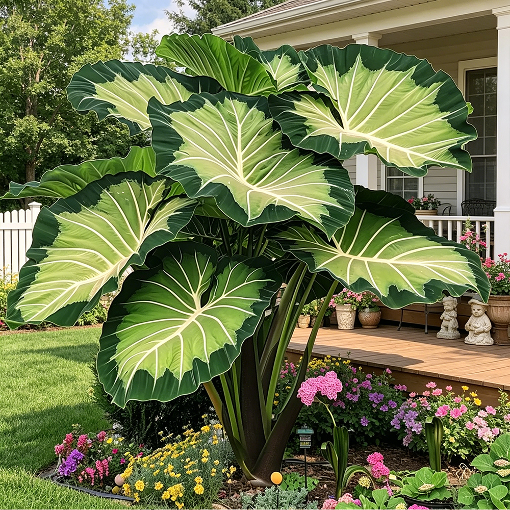 🌈 Giant Caladium Bulbs 🎊The color wizard that creates a dream garden 🌿✨