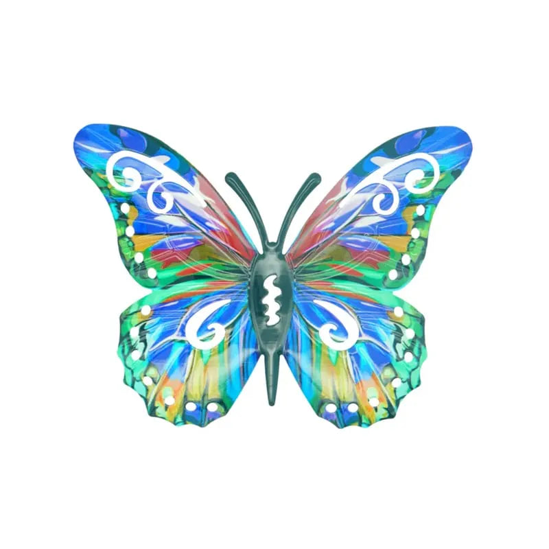 🦋Vibrant Metal Butterfly Wall Art – 4 Color Set
