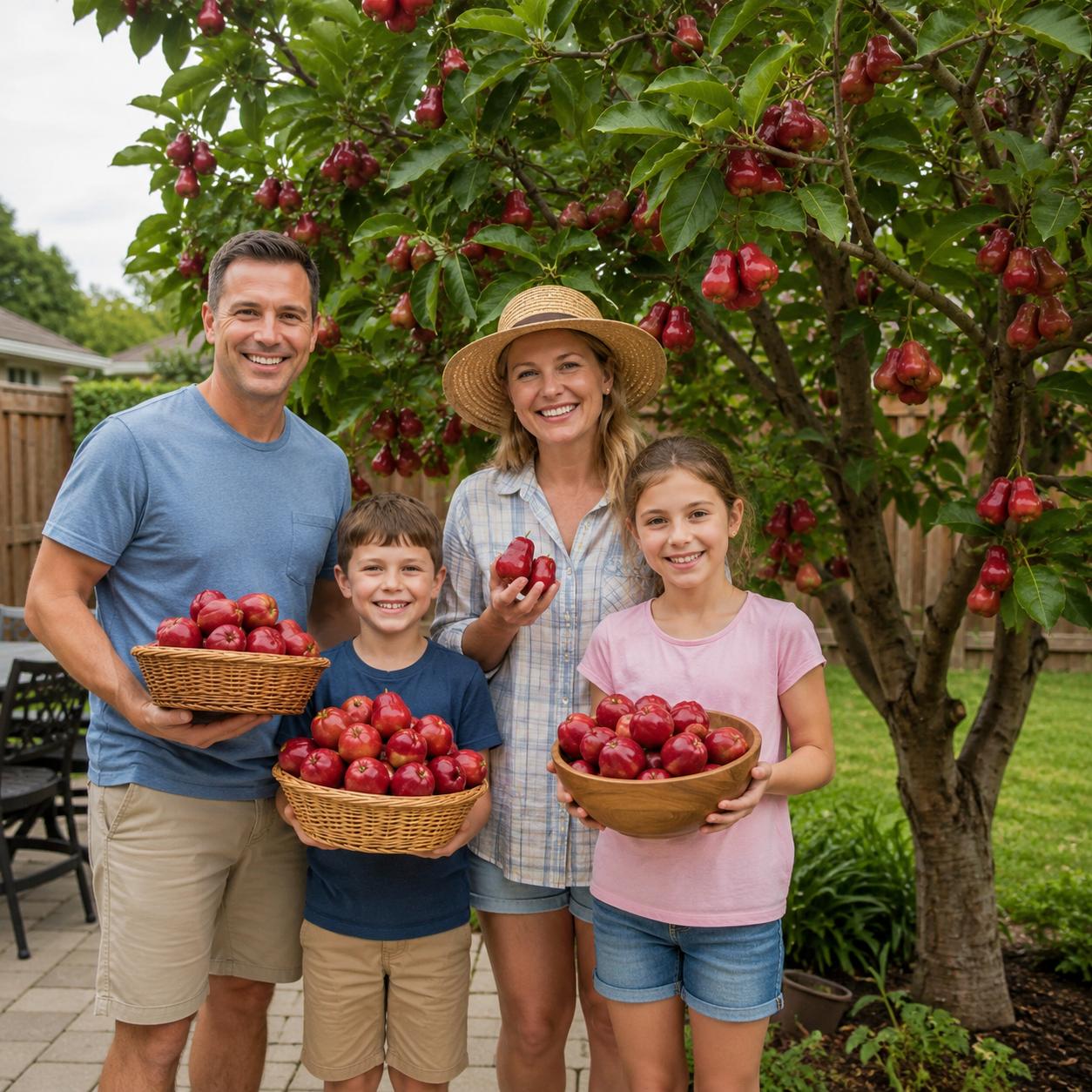 Live Wax Apple Tree Starter – Sweet. Crisp Tropical Fruit
