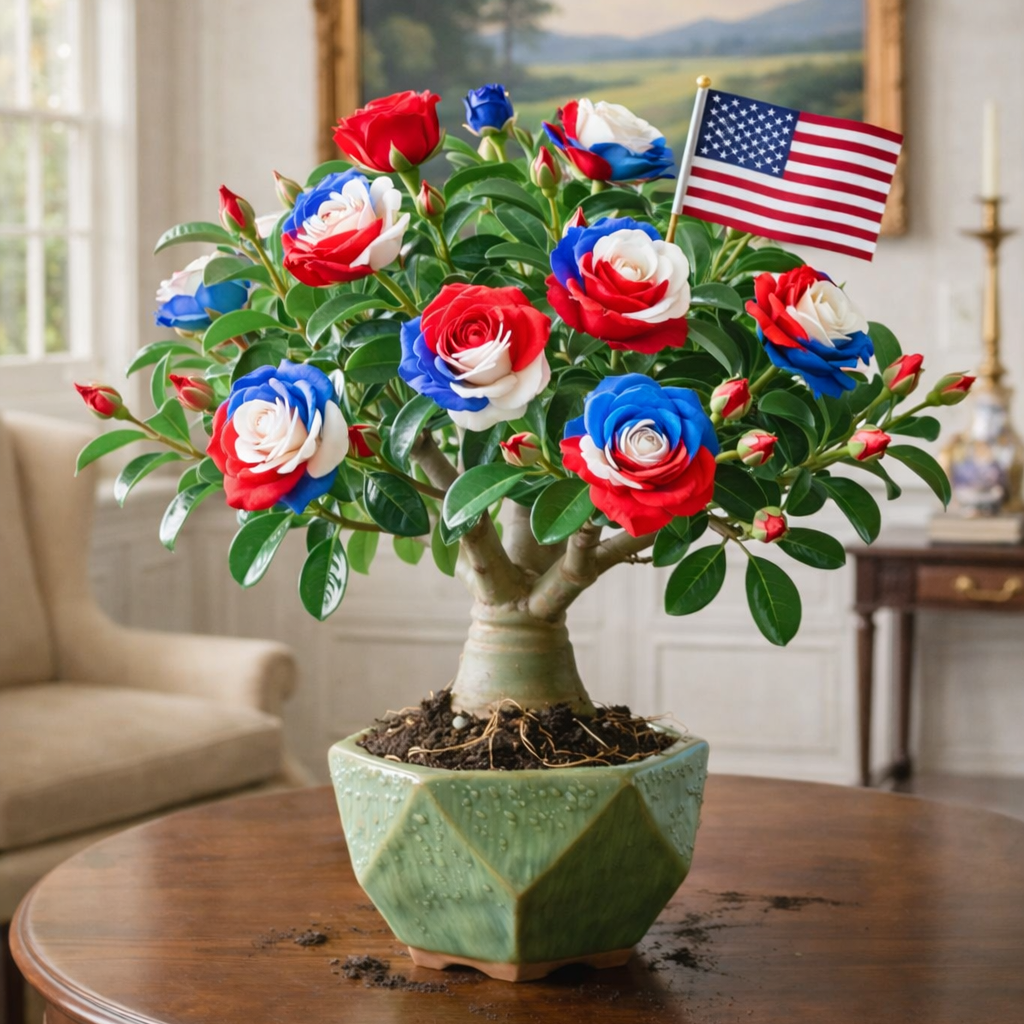 🇺🇸 Celebrate America's 250th – Red. White & Blue Desert Rose (Adenium) Seedlings