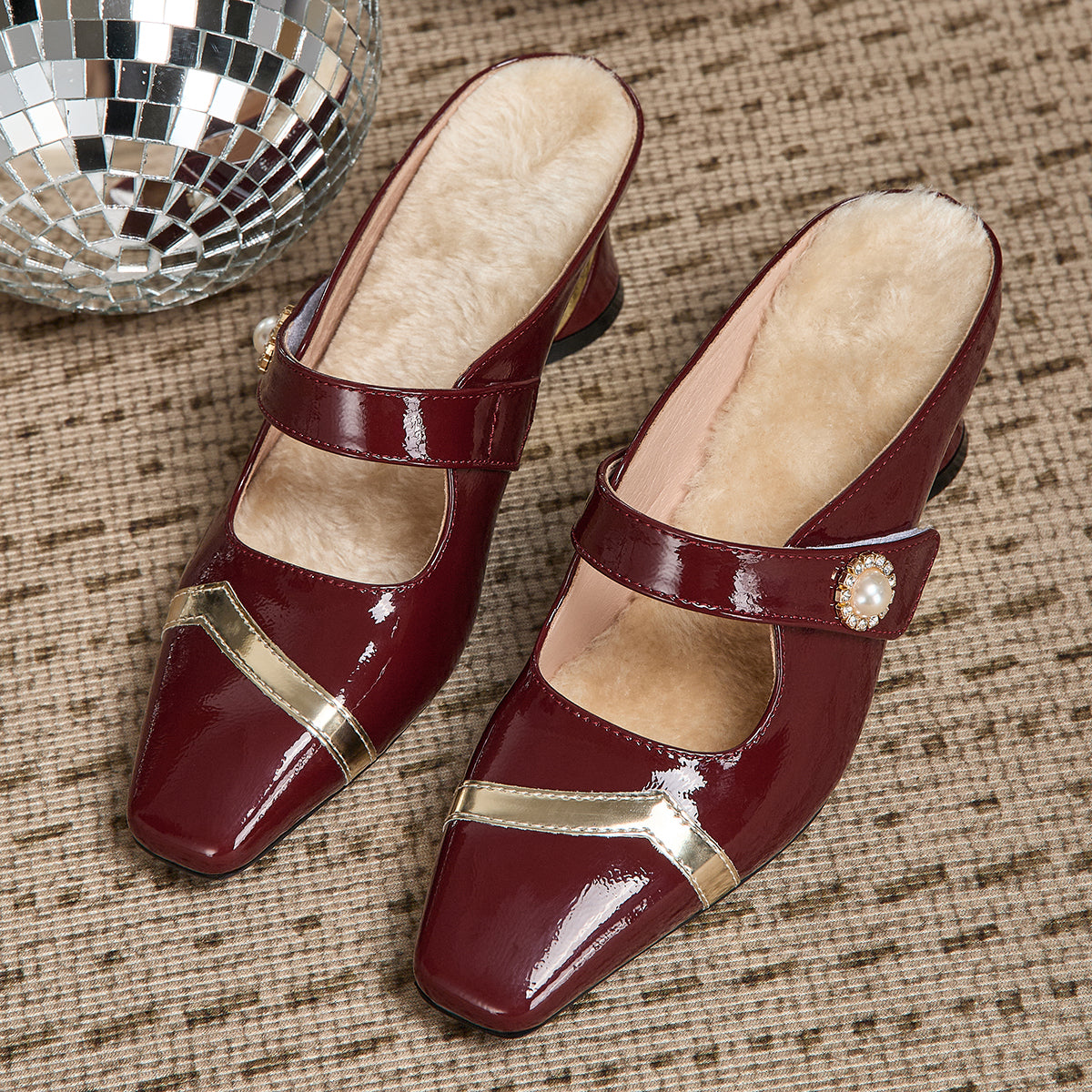 Ladies' Stylish High-Heeled Sandals That Are Comfortable And Casual, Featuring Chunky Heels And Closed Toes, Perfect for Weddings, Dances, Parties, And Casual Outings., Women Shoes