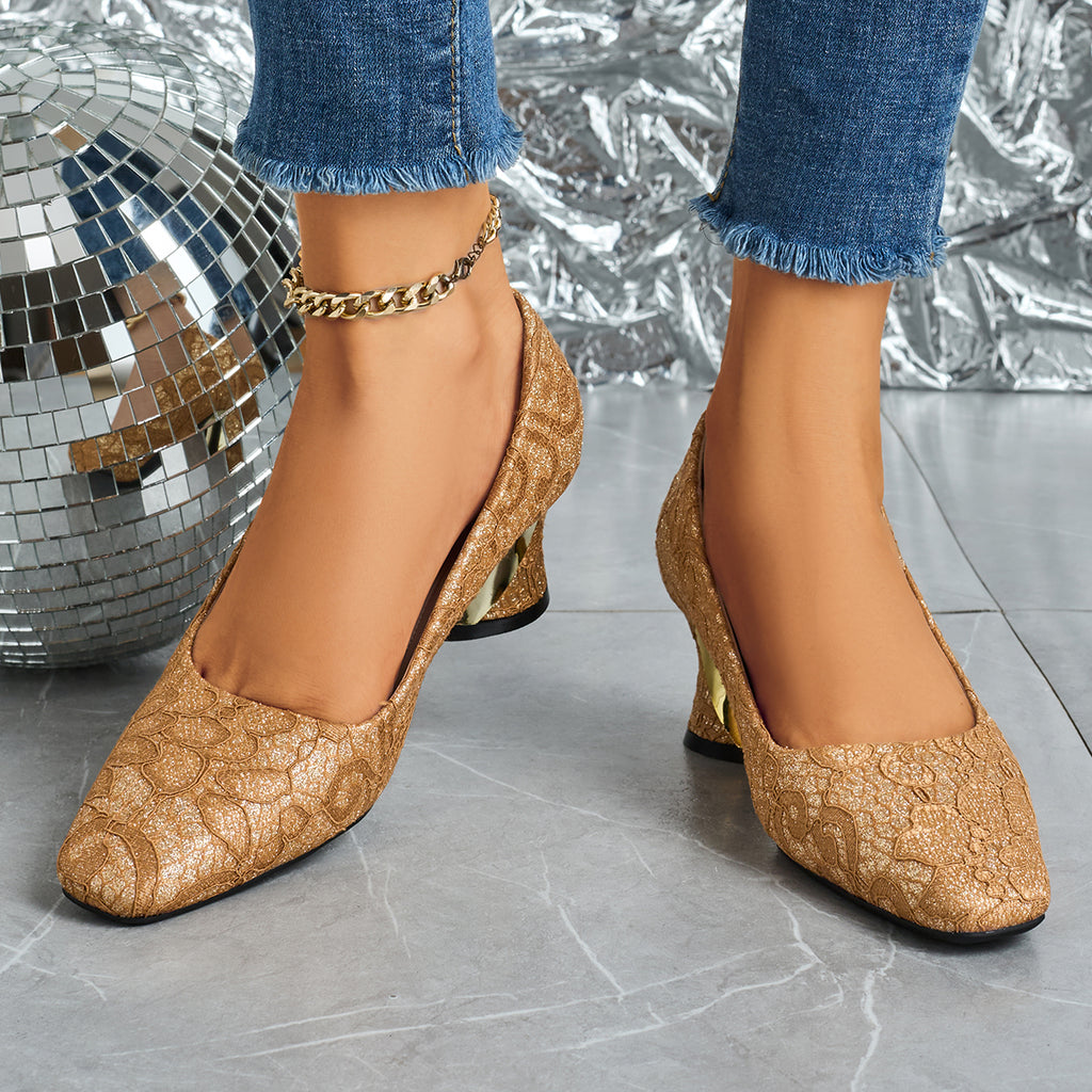 Elegant Women's Fashion Mule Square-Toe High Heels, Comfortable High Heel Chunky Heel Casual Versatile Style, Suitable for Work, Casual, Professional, Party, and Wedding, Women Shoes
