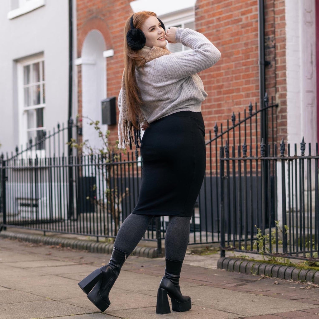 Pencil Skirt - Black (V2)