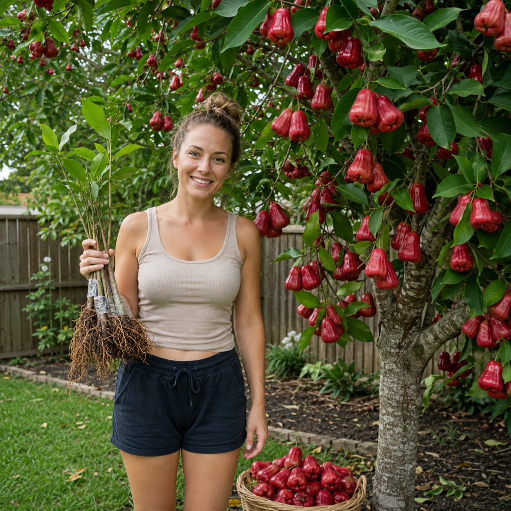 Live Wax Apple Tree Starter – Sweet. Crisp Tropical Fruit