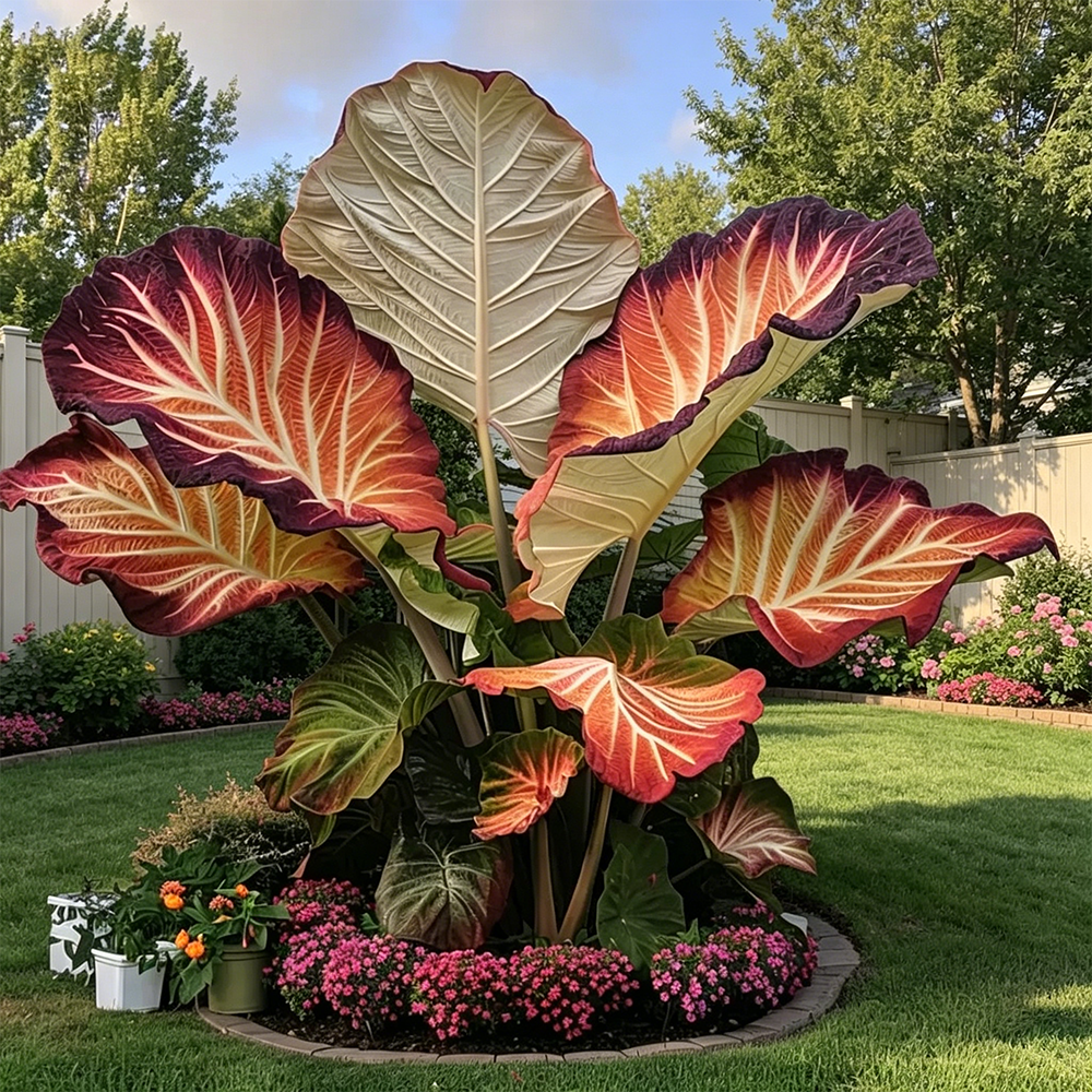 🌈 Giant Caladium Bulbs 🎊The color wizard that creates a dream garden 🌿✨