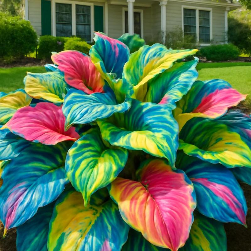 🌿 Rainbow Rare Hosta Flower Seeds🎁2025 Special Offer