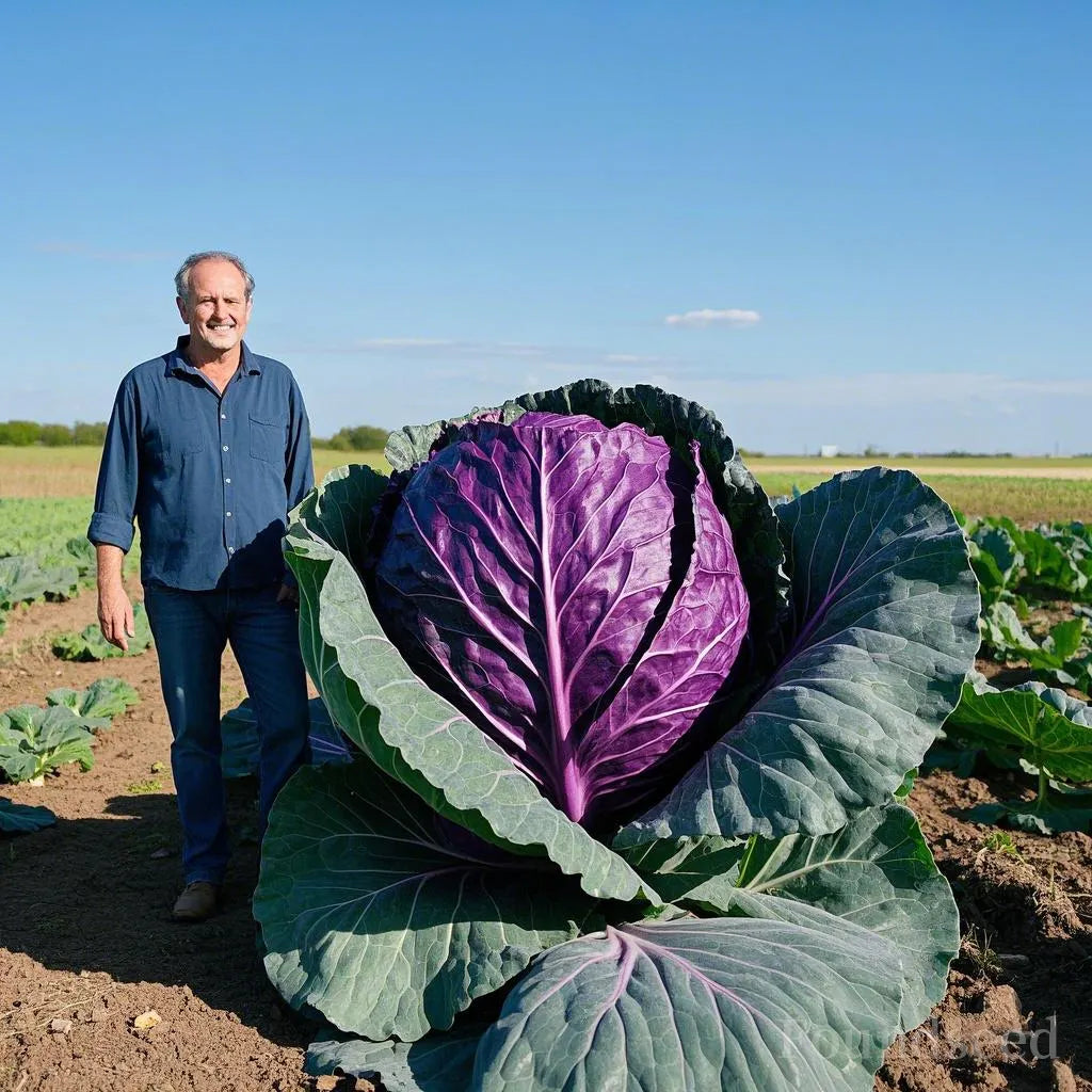 🥬Giant Cabbage Seeds. First Prize in the Giant Cabbage Contest at the U.S. State Fair!🥇