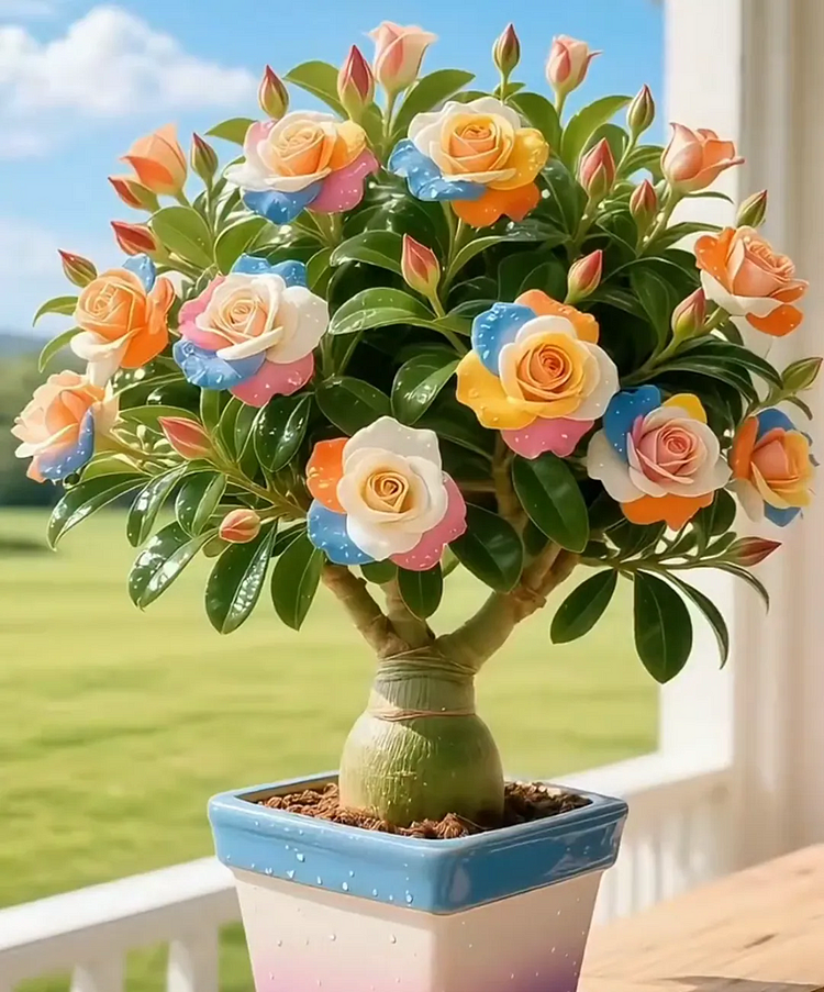 🇺🇸 Celebrate America's 250th – Red. White & Blue Desert Rose (Adenium) Seedlings