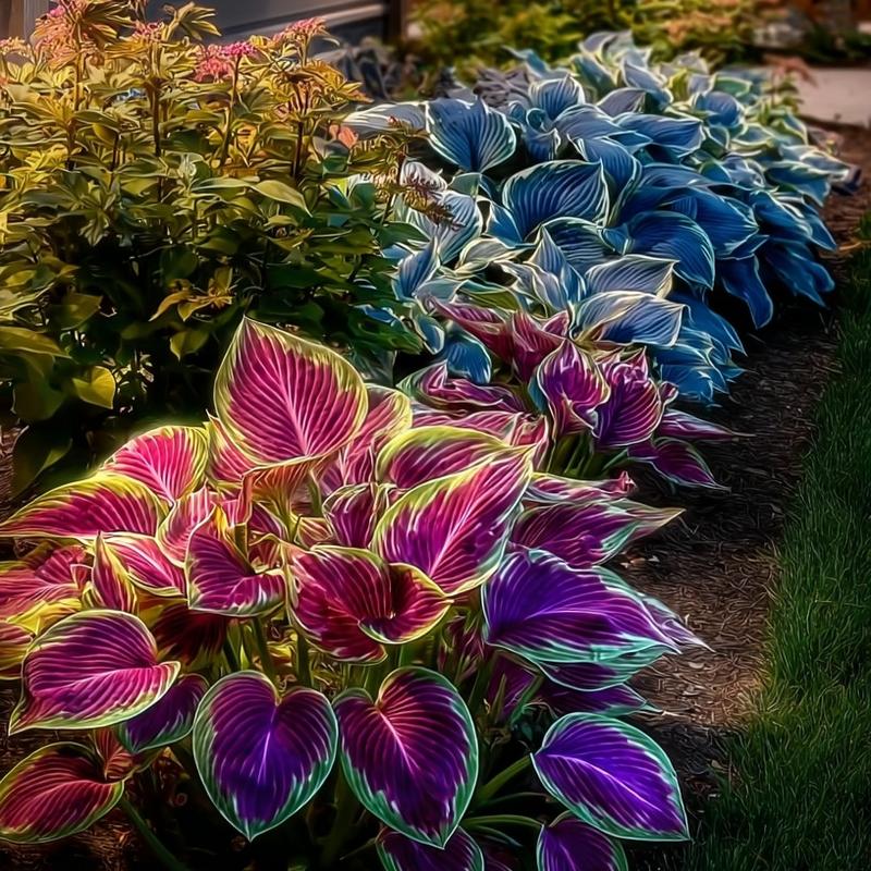 🌿 Rainbow Rare Hosta Flower Seeds🎁2025 Special Offer