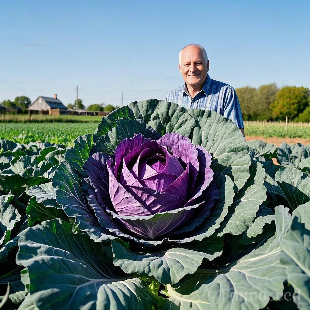 🥬Giant Cabbage Seeds. First Prize in the Giant Cabbage Contest at the U.S. State Fair!🥇