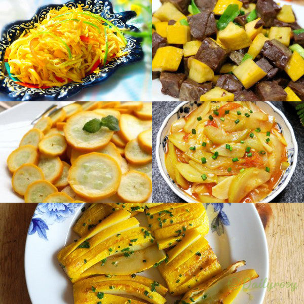 Banana Zucchini - Golden Zucchini🌿Can be planted in all seasons