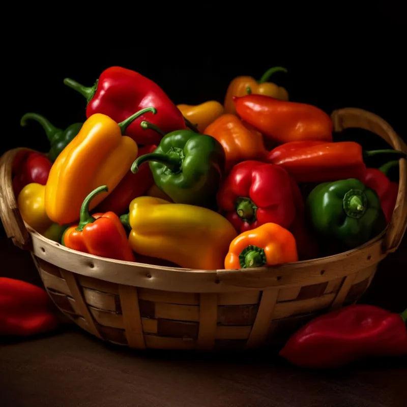 Rainbow Sweet Bell Pepper Seeds