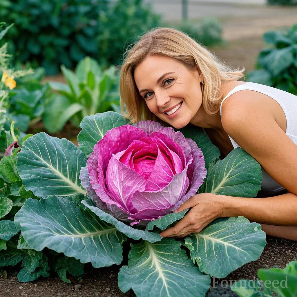 🥬Giant Cabbage Seeds. First Prize in the Giant Cabbage Contest at the U.S. State Fair!🥇