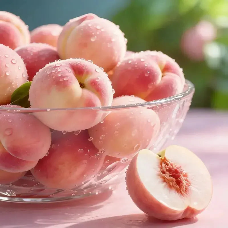 🔥 85K+ SOLD! 🍑 Heirloom Honey Red Dwarf Peach Tree Live Seeds
