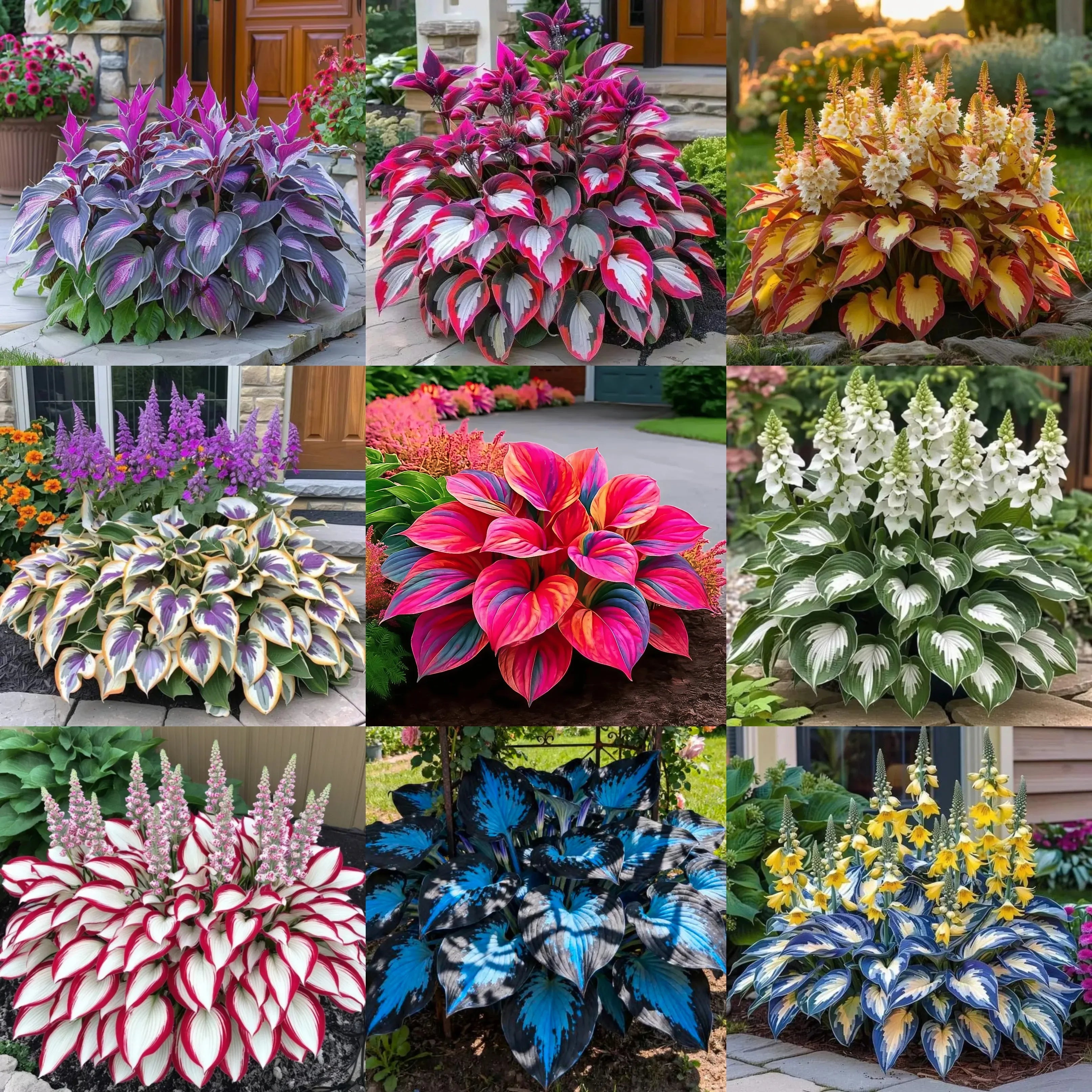 🌿 Rare Hosta Seeds — Premium. Shade-Loving Perennials with Lush Foliage🌈