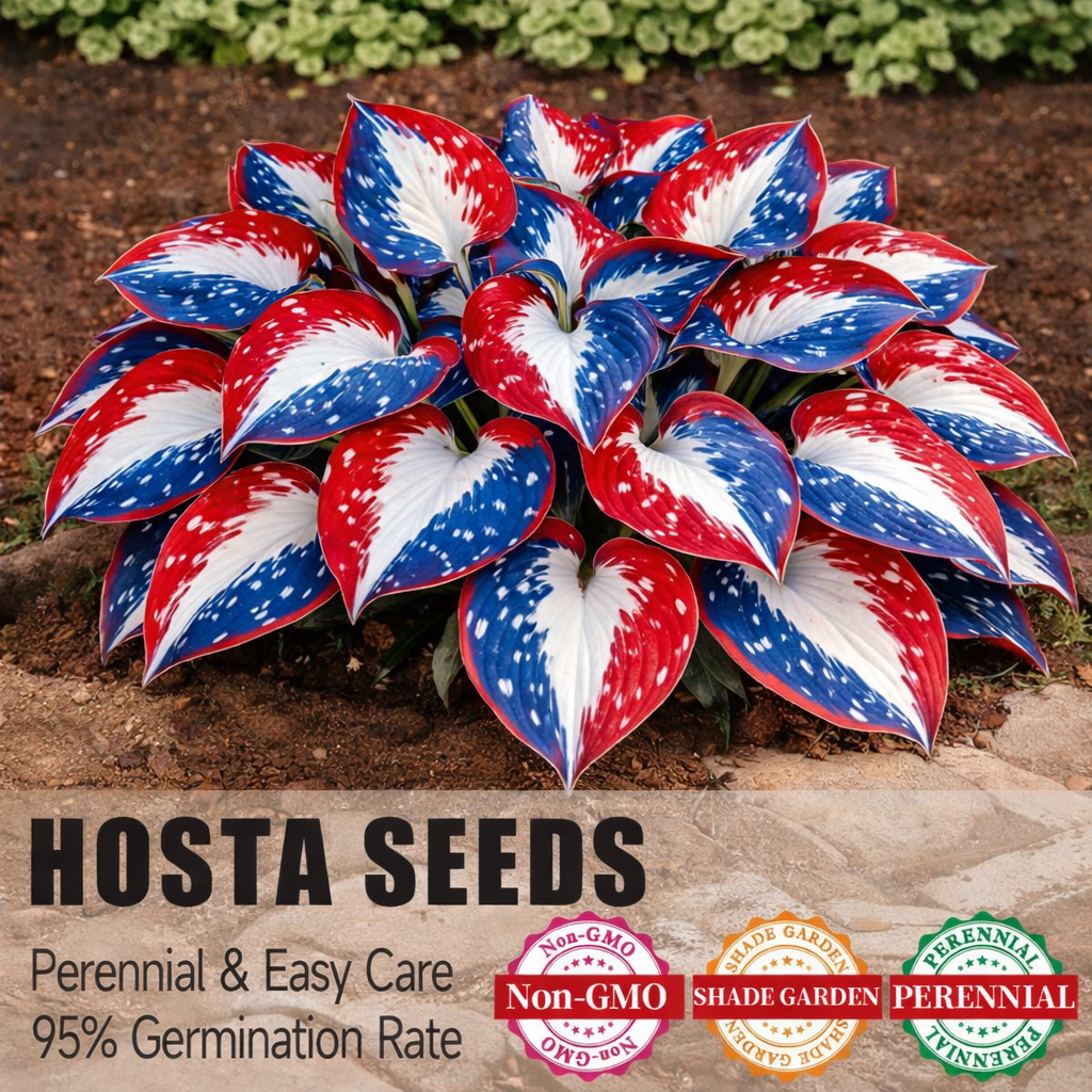 🔥Celebrate America's 250th 🌱Premium Rare Hosta Seeds🌿Shade-Tolerant Plant