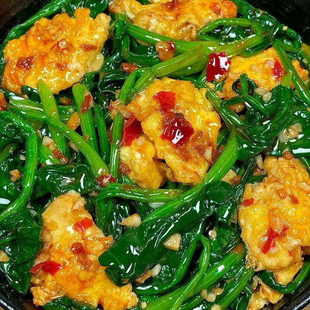 🥬Four Seasons Red Stem Spinach - The Eggs of Vegetables