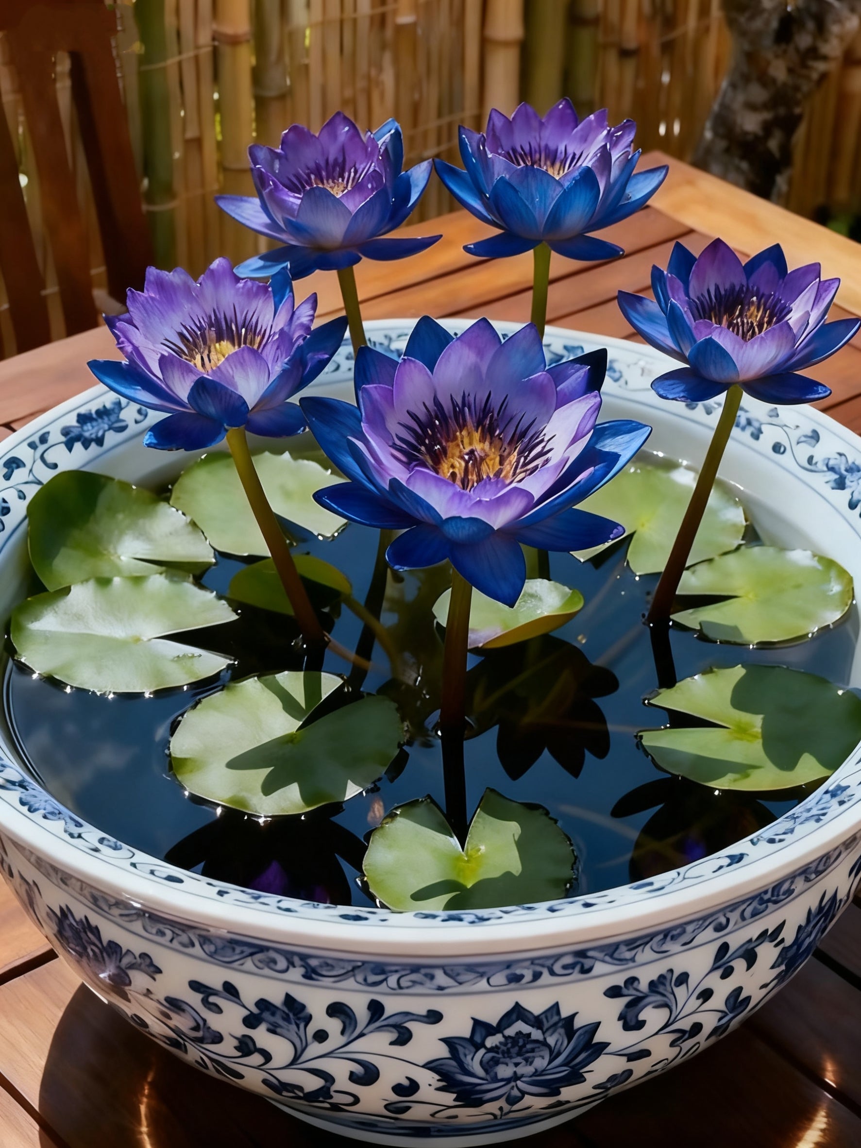 🌌💜 Shadow Essence Lotus – A Rare Beauty for Your Garden 🌸