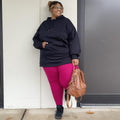 Organic Cotton Longline Hoodie