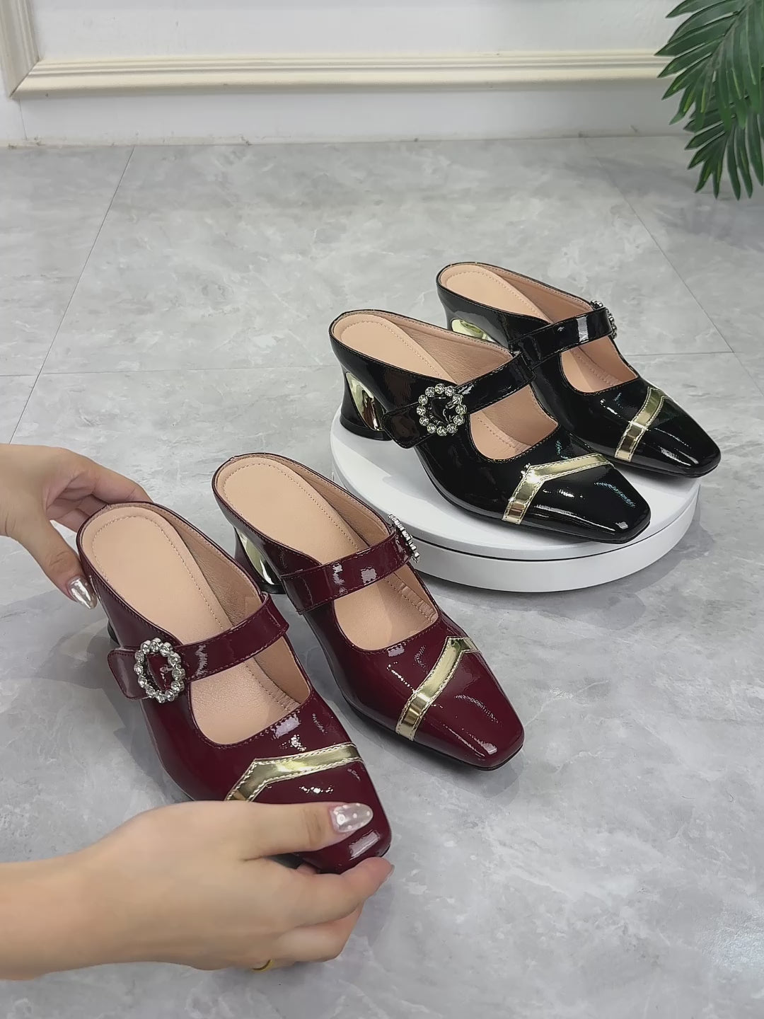 Elegant Women'S High-Heeled Sandals with Chunky Square Toes, Perfect for Weddings, Dances, Parties, And Casual Outings., Women Shoes